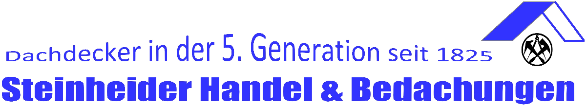 Dachdecker – Steinheider Handel & Bedachung